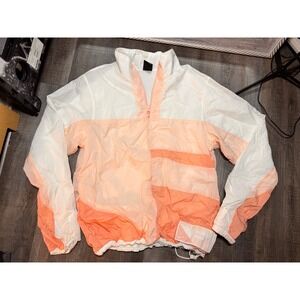 Nike Flight Jacket Mens Flight Edition Washed Coral/Sail/Pink Sz S Vintage look